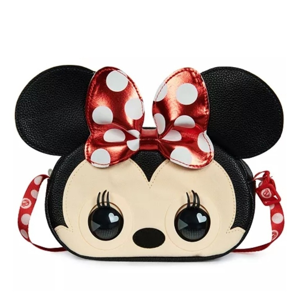 Disney Pet Purse Minnie Mouse Battery Operated- Sounds Functioning Eyes moving